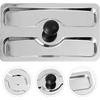 Stainless Steel Toaster Lid Replacement - Dust Cover for Bread Maker