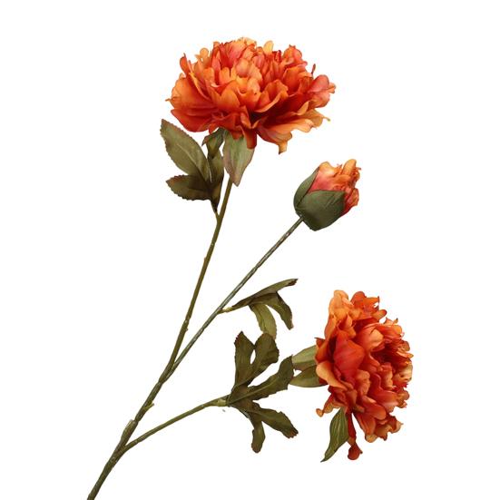 Faux Silk Flower Decorative DIY Vibrant Color Practical Flower Arrangement Fake Peony Home Decor