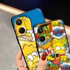 The S-simpsons Cartoon Phone Cover Case for Realme GT Master Neo2 12 14 C15 C12 P3 Ultra C21 Nazro 50 50i 11 Pro C25 C33 C35 C53