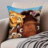 Copricuscino Cuscino Federa Film d'Animazione Classico L'Era Glaciale Antiacaro Cerniera Invisibile Peluche Corto Cuscino per Divano