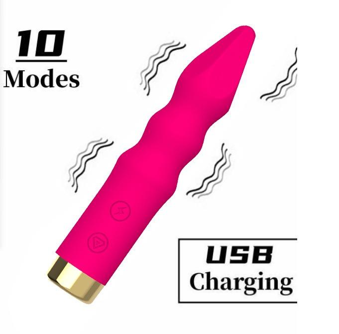 USB Charge Powerful Bullet Vibrator Dildo Sex Toys for Women Anal Clitoral Stimulator Erotic Vibrator Adult Sex Toy Shop 18