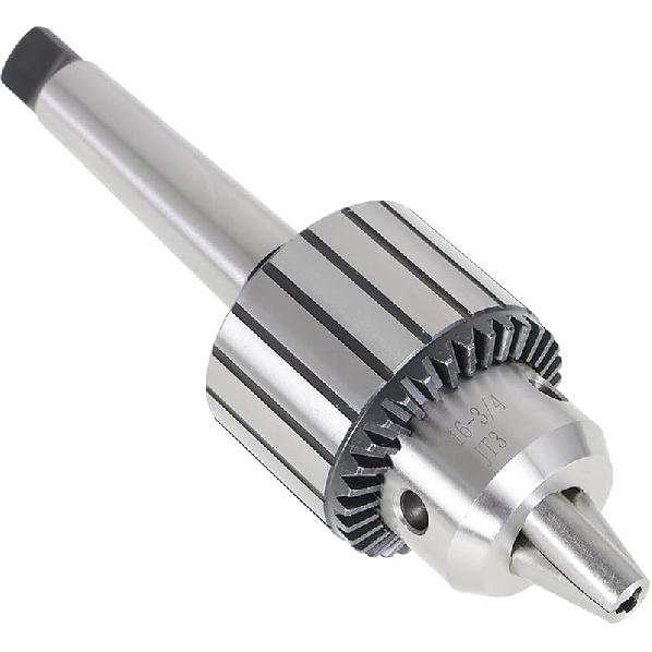 findmall 5/64 Inch - 1/2 Inch Mini Metal Lathe Tail Stock Drill Chuck Tool With MT2 Arbor Fit for CNC Lathe Milling Drill Machine