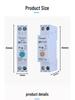 Smart 63A 1P WiFi Circuit Breaker with Wireless Remote Control for Smart Home