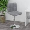 Day and Night - Day and Night Light Grey Fabric Swivel Kitchen Stool