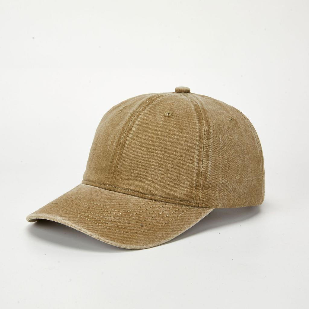 OEM Custom Logo Washed Soft Top Vintage Dad Hats Adjustable Plain Custom Baseball Cap for Men Women