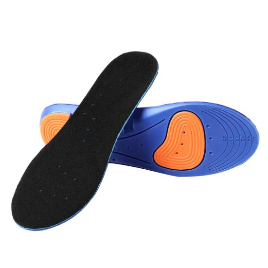 

1 пара дышащих стелек для обуви, приятные для кожи, впитывающие пот спортивные стельки EVA для фитнеса 2
