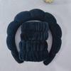 16-Piece Multi-Color Soft Headband and Hair Clip Set with Bowknot Washband and Elastic Hair Ties