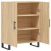 Cabinet, Sonoma Oak, 69.5X34X90 Cm, Wood-Based Material