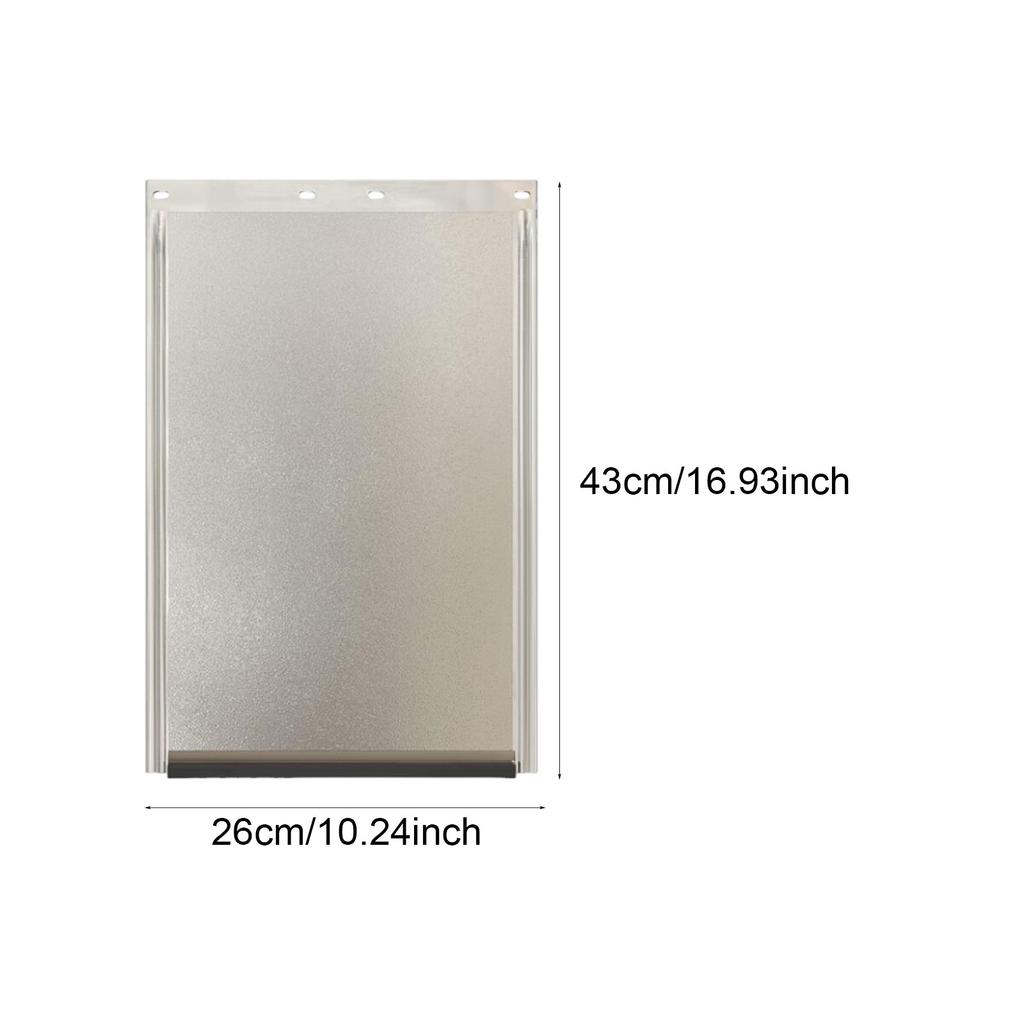 Dog Door Replacement Flap Portable Puppy Cats Kitten Door Flap Strong Bearing TPU Pet Folding Door Pet Supplies