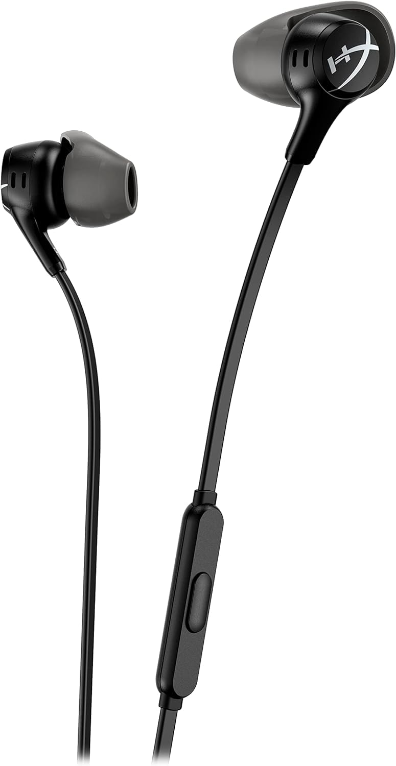 

Проводные игровые наушники Cloud Earbuds Black со встроенным микрофоном Работа из дома Телеработа Видеоконференция Удаленная работа 70N24AA [Товар] чёрный