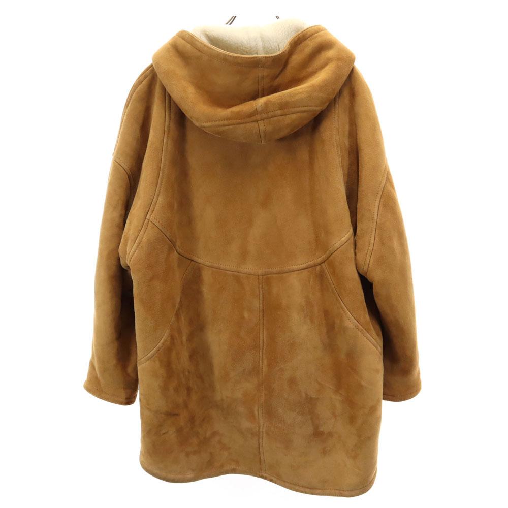 Shearling 80er Vintage Mouton Mantel 46 Braun Damen Gebraucht