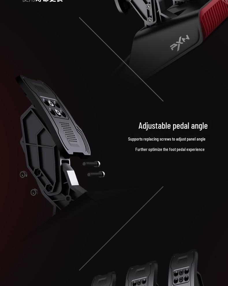 8PXN V10PRO Direct Drive Gaming Steering Wheel with Force Feedback Simulation