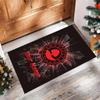 Nottingham Forest FC Printed Crystal Velvet Rug Non‑Slip Crystal Velvet Carpet For Sofa Bedroom Indoor Home Decoration