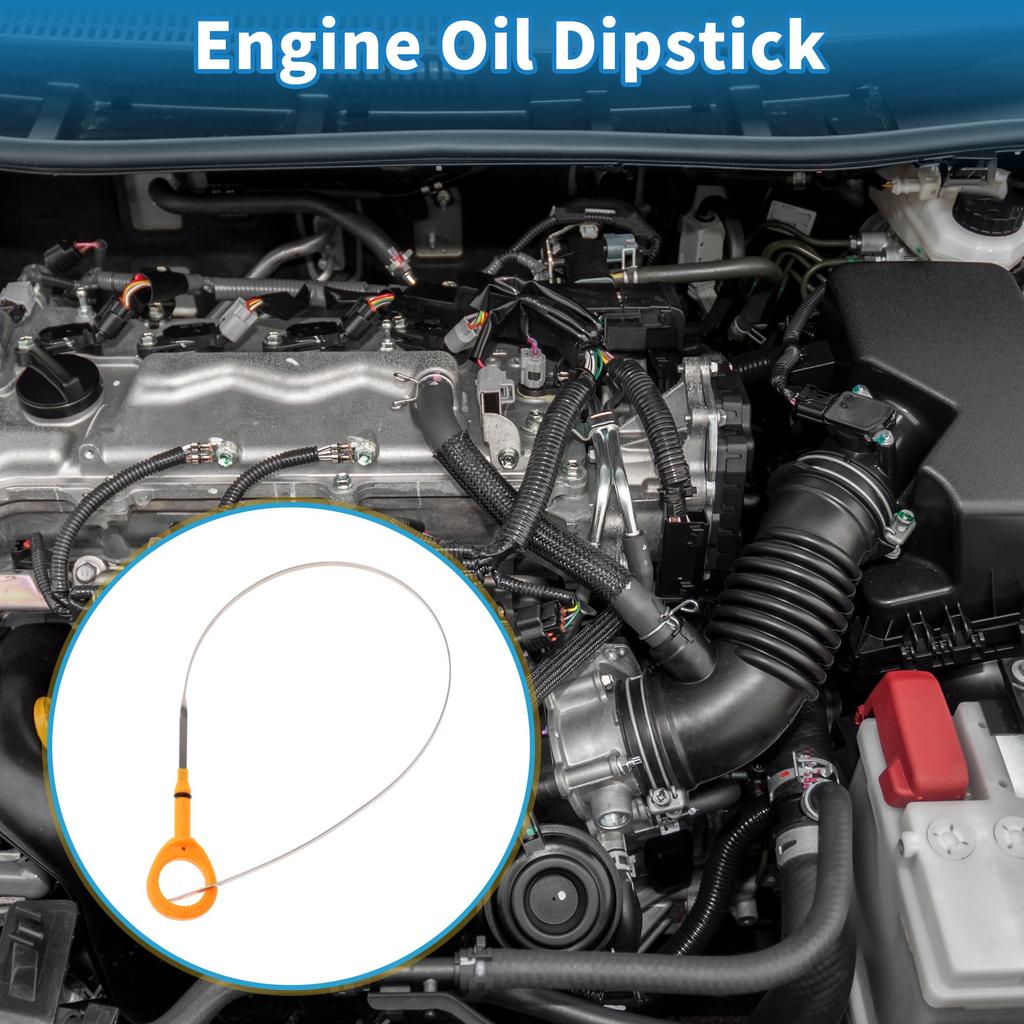 A ABSOPRO Dip Stick Number: 1530162070 Level Dip Stick Fits Toyota