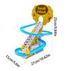Children'S Yellow Duck Automatic Climbing Stairs Puzzle Electric Track Toys Fun Gifts Creative Christmas And Easter Gifts