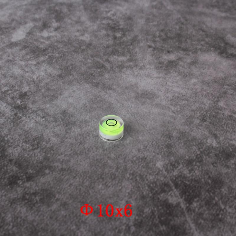 Universal Green Spirit Level with Scale - Compact Liquid Bubble Measuring Tool