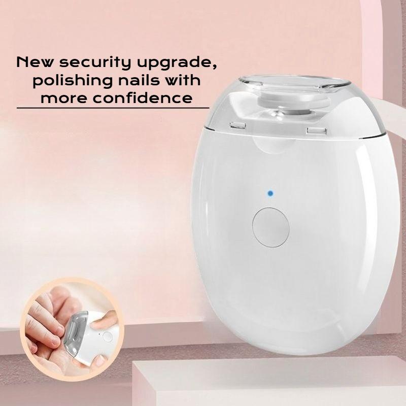 Electric Nail Clipper Grinding and Polishing 2 in 1 Multifunctional Portable Automatic Nail Grinder for Adults Children Travel