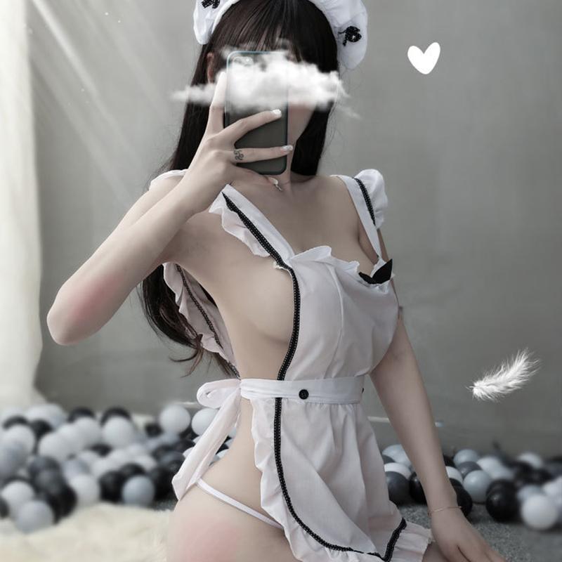 Sexy Lingerie Maid Hot Nightclub Princess Role Play Suit