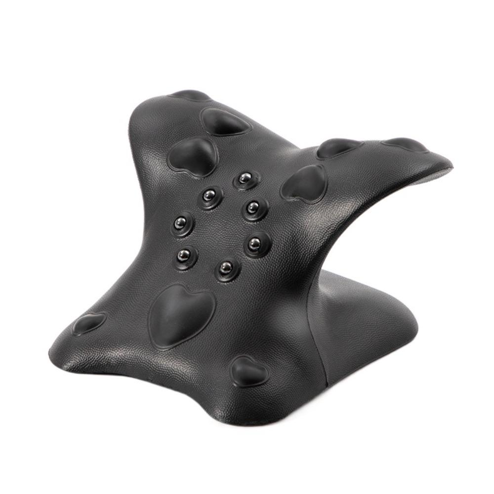 C-shaped Neck Stretcher Pillow Pain Relief Magnetic Massage Pillow Spine Support Muscle Relax Cervical Pillow TMJ Relief