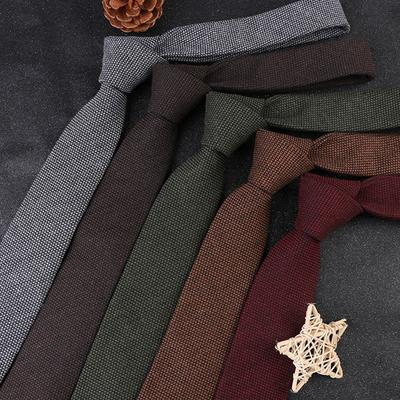 6cm Width Lattice Tie Classic Shirt Accessories Fashion Necktie  Men Women