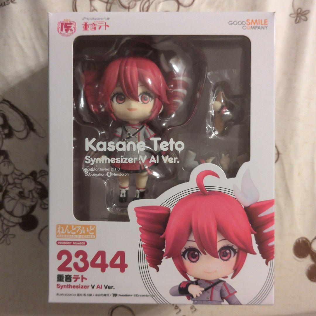 [USED] Nendoroid Teto Kasane Synthesizer V AI Ver. (with bonus item)