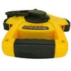30m Yellow Plastic Shell Steel Frame Measuring Tape with Fiberglass Hand Crank for Engineering Surveying