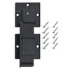 Versatile 7.87" Gate Latch with Locking Hole Adjustable Steel Lock Lockable Bolt Latches Set for Barn Doors & Yards
