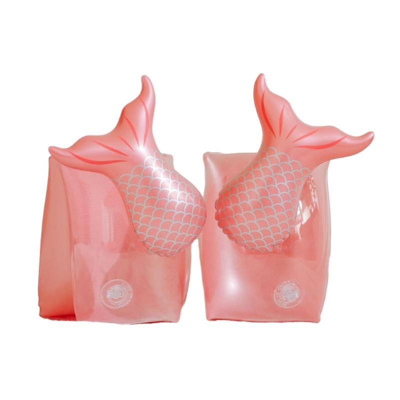 1 Pair Arm Floaties Arm Rings Swimming Inflatable Armbands Swim Float Arm Bands