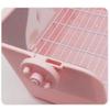 Corner Litter Pan Cage Potty Trainer Litter Box for Rabbit Plastic Material