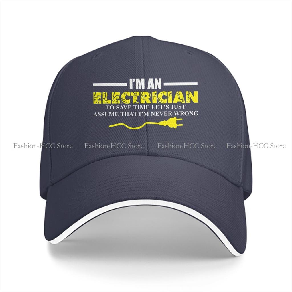 Lineman Baseball Cap Men Hats Women Visor Protection Snapback Engineer Electrical Electrician Caps