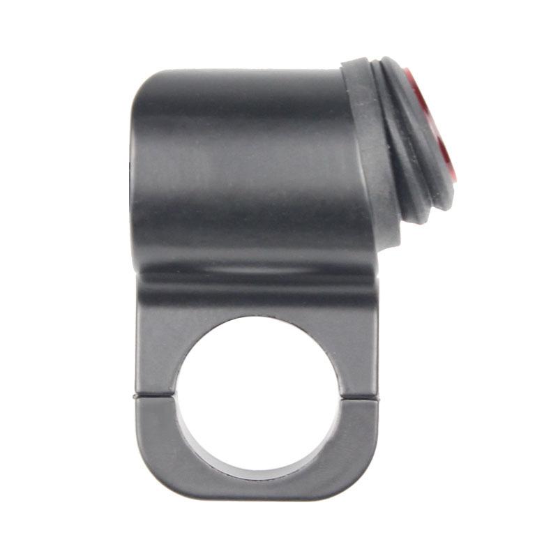 1pcs Motorcycle Switch, Aluminum Alloy Handlebar Spotlight Double Flash Switch Combination Modified Waterproof Switch With Indicator Light