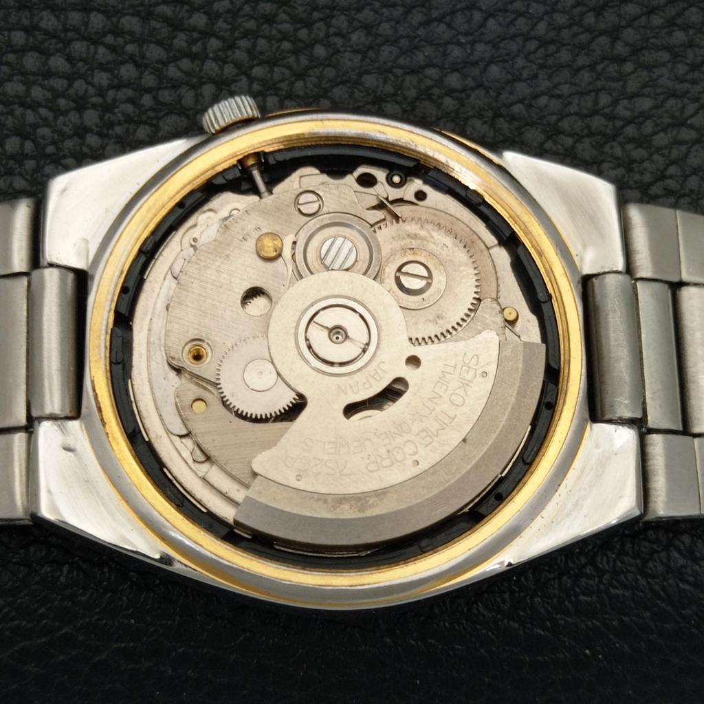 GENUINE VINTAGE SEIKO 5 AUTOMATIC 7S26A JAPAN MENS BLUE DIAL WATCH A702465-5 R124-a702465