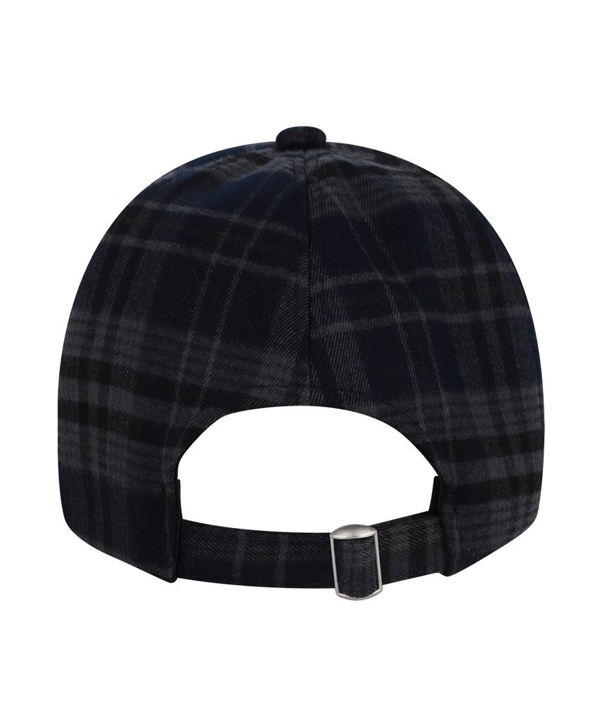 ILLIGO Heart Letter Ball Cap Check Navy