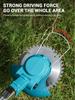 Electric Lawn Mower Length Adjustable Handheld Cutter Cordless Garden Grass Cutting Trimmer For Makita 21V Battery