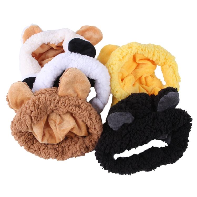 Pet Cap Bear with Ears Hat Cute Costume Party Accessories Cats and Dog