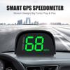 Car Digital GPS Speedo Speed MPH HUD Head Up Display Speedometer Universal