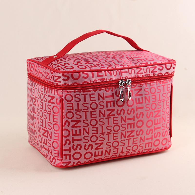 New Folding Portable Large Capacity Portable Cosmetic Storage Box Wash Bag Makeup Bag