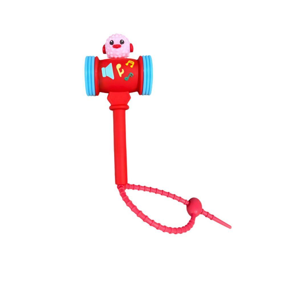Cute PVC Sound Hammer Keychain Bag Pendant Noise Making Hammer Squeaky Hammer Pendant Collection