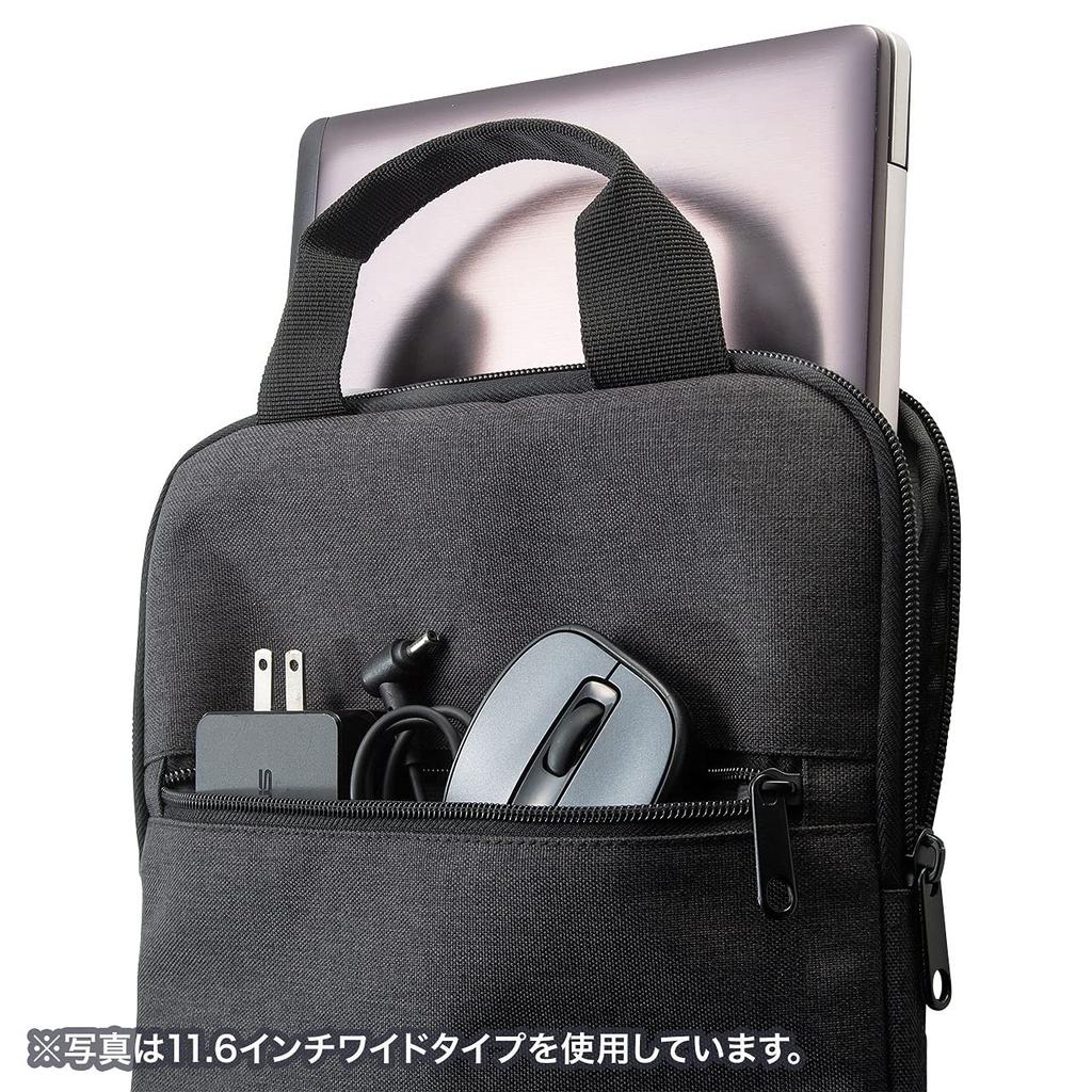 Sanwa Supply PC Inner Case with Compatible with (Vertical) Handle, 13.3-inch Computers, Gray, IN-SCL13GY