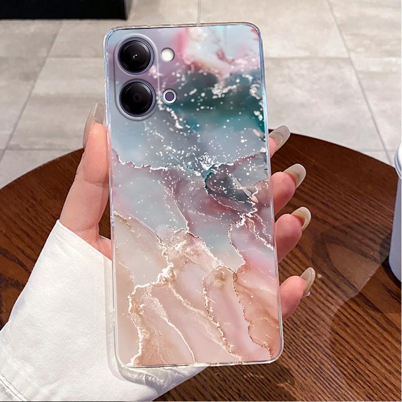 For Vivo Y11 5G V2575 Case Vivo Y21 5G V2553 Phone Case Clear Luxury Cute Love Heart Rabbit Funny TPU Soft Silicone Back Cover