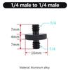 1/4 to 3/8 M5 M6 M8 Male to Female Conversion Thread Screws Tripod Screw Mount Adapter For GoPro insta360 DJI OSMO Action Camera