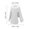 10pcs Sewing Accessory Plastic Coil Claw Lightweight Sturdy Durable Thread Cone Holder White Thread Holder Industrial Sewing