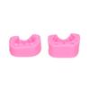 Silikonform Cartoon Kürbisform Lebensmittelqualität Form DIY Backwerkzeuge für Pudding Eis Kuchen Handgemachte Seife(Rosa )