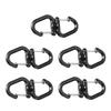 Multifunctional S Shape Carabiner Clip Keychain Belt Key Holder 360 Degree Rotation Heavy Duty Keychain Carabiner Hook