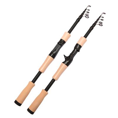 1.5M/1.8M/2.1M/2.4M Spinning Fishing Rod Portable Telescopic Casting Rod Carp Rod Lure Bass Fishing Pole For Freshwater Fishing