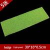 DIY Green Hedge Sandbox Shrub Model Materials for Outdoor Landscape and Simulation
