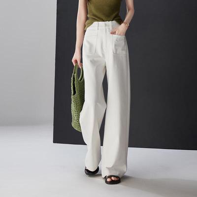 SOFSIL Women's 2026 Summer Casual High-Waist Wide-Leg Pants
