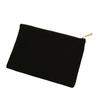 Canvas Zipper Pouch Makeup Cosmetic Brush Travel Case Luxury Makeup Bag Gold  Fashion Tote Bag with Zipper Reusable