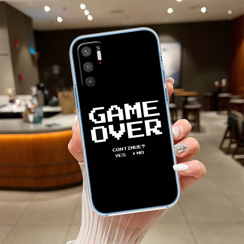 Game Over Phone Case for Motorola Edge 20 30 S30 40 50 Fusion Lite Plus Pro Ultra Neo One Action Zoom Hyper Power Macro Vision
