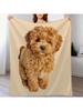 Cavapoo Throw Blanket Blankets And Throws Summer Plush Valentine Gift Ideas Blankets